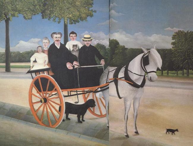 Henri Rousseau Old Juniet's Carriole oil painting picture
